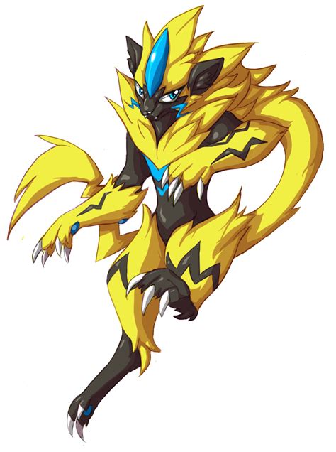 It electrifies its claws and tears its opponents apart with them. Zeraora by AsTheMoonWaxes on DeviantArt