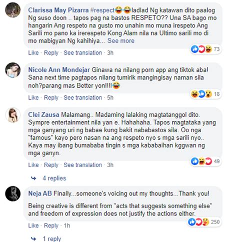 lady netizen expresses dismay to girls joining “my heart went oops” and “banyo queen” challenge