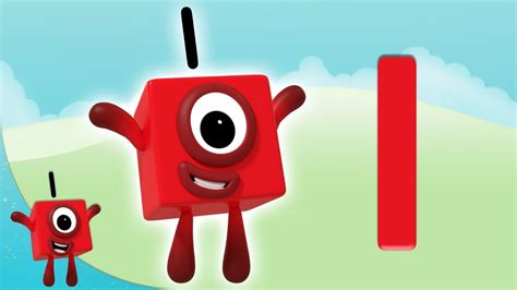 Numberblocks The Number 1 Learn To Count Learning Blocks Learn To
