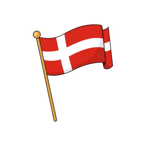 Denmark Flag Royalty Free Stock SVG Vector And Clip Art