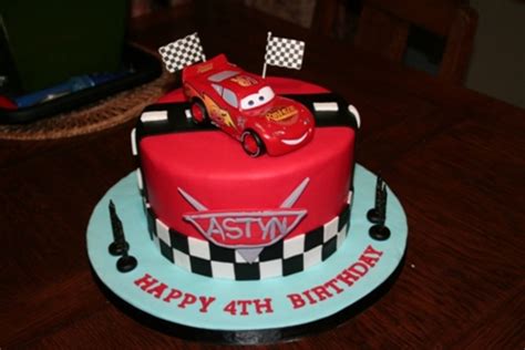 Cars Themed Birthday Cake Mackennateddi