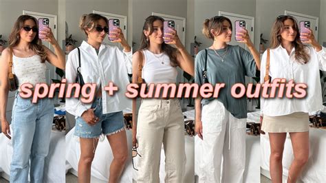 Spring Summer Outfit Ideas Casual Trendy Everyday Outfits Summer
