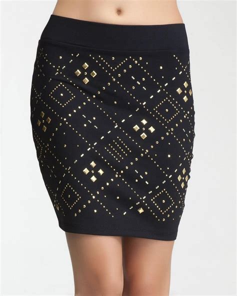 17 Best Images About Studded Skirts On Pinterest Diamond