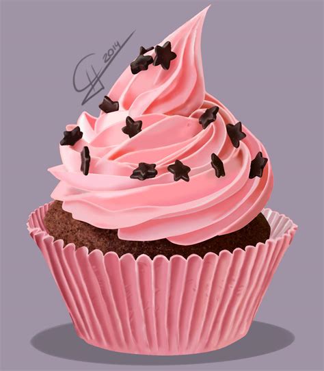 Cupcake Drawing By Scyrina On Deviantart