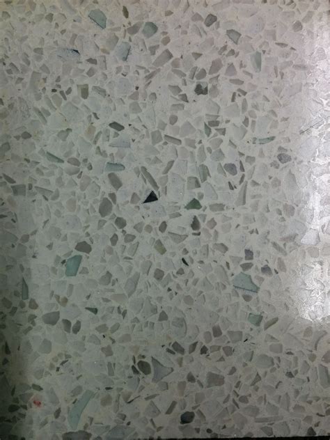 Custom Terrazzo Floor From American Terrazzo Company White Base With