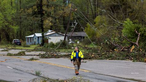 At Least Two Dead Thousands Without Power After Storms Hit Southeast