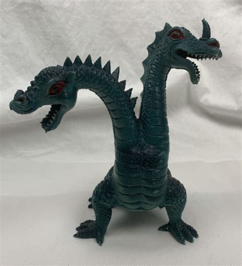 Imperial 1983 Two Headed Dragon Action Figure 2 Warrior Beast Fantasy