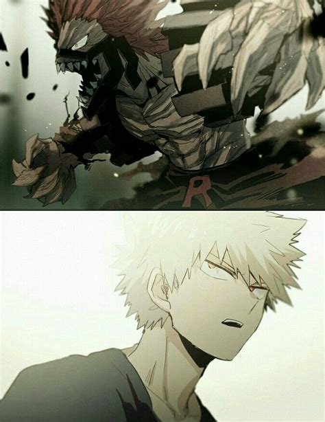 Boku No Hero Academia Katsuki Bakugou Kirishima Eijirou Kiribaku