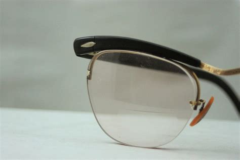 1950s dramatic black browline eyeglasses by bausch by diaeyewear