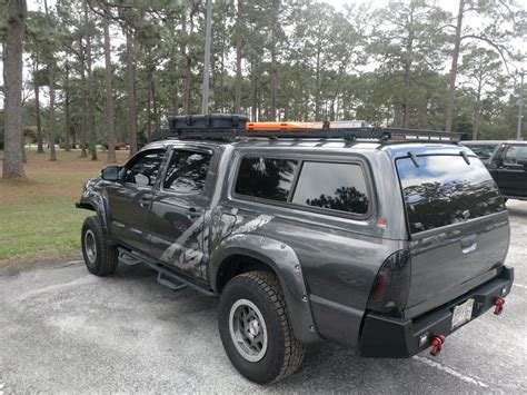 Camper Shell Roof Rack Without Track Tacoma World