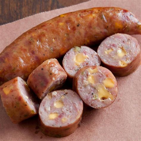 Jalapeño Cheddar Smoked Sausage By Southside Market And Barbeque Goldbelly