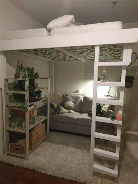 Bunk Bed High Sleeper Loft Beds For Small Rooms Loft Style Bedroom