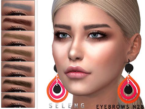 Sims 4 Custom Content Dot Eyebrows Gamesjes