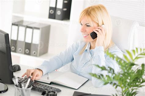Busy Businesswoman View 14230709 Stock Photo At Vecteezy