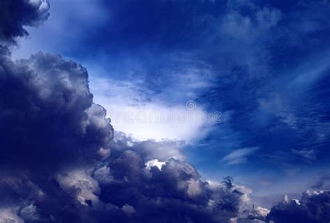 Dark Storm Clouds Stock Photo Image Of Gloomy Hurricane 220067616