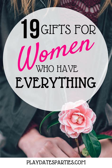19 Ts For The Woman Who Has Everything