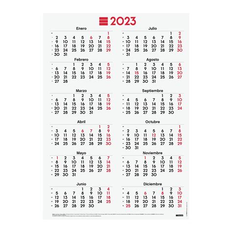 Calendario 2023 Para Imprimir Con Numeros Grandes Para Decorar Imagesee