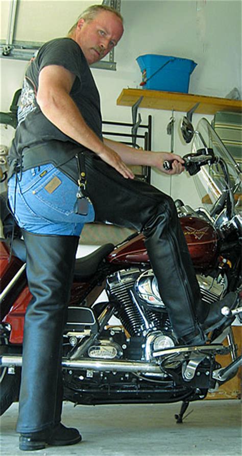 665 Leather Retro Chaps