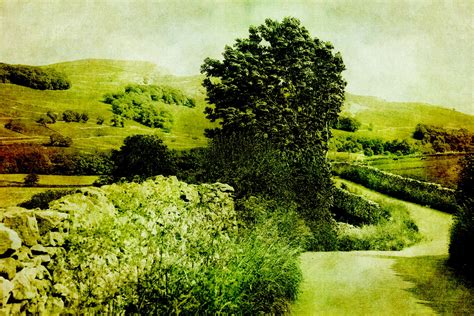 Vintage Country Lane Landscape Free Stock Photo Public Domain Pictures