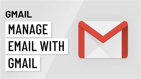 Gmail: Managing Email - YouTube