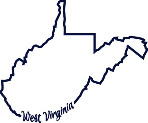 West virginia love map outline scroll saw pattern shape state stencil clip art printable downloadable free template. Virginia State Silhouette at GetDrawings | Free download