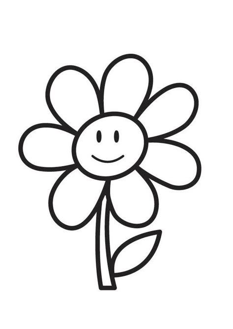 Malvorlage blume