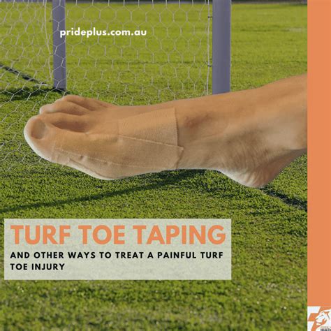 Turf Toe Taping And Injury Treatment Get You Back On Your Feet