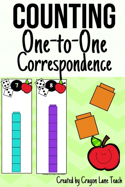 Counting One To One Correspondence Activity Counting Activities