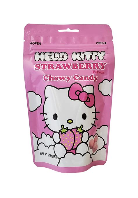 Hello Kitty Strawberry Chew Candy 176 Oz