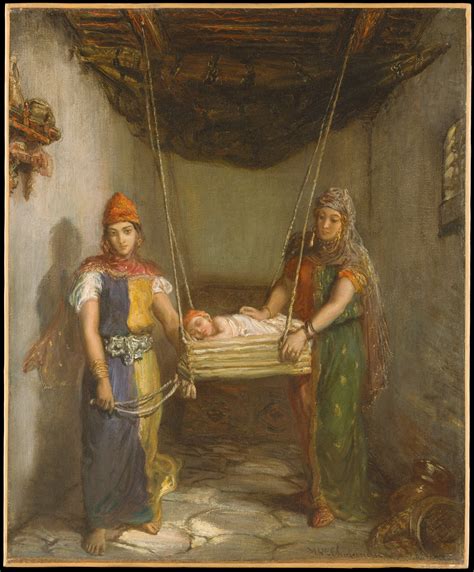 Théodore Chassériau Scene In The Jewish Quarter Of Constantine The