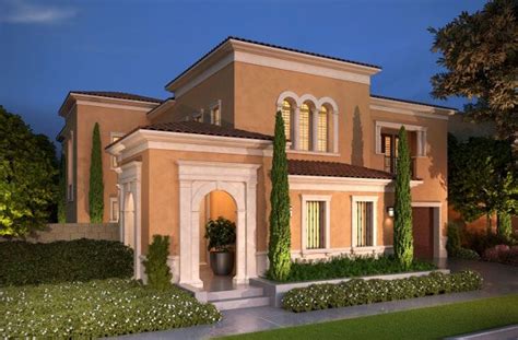 Villages Of Irvine Messina Residence 3 Mediterranean House Design