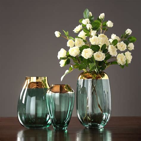 Modern Glass Vase Originality Light Luxury Hydroponics Flower Vase Tabletop Terrarium Glass