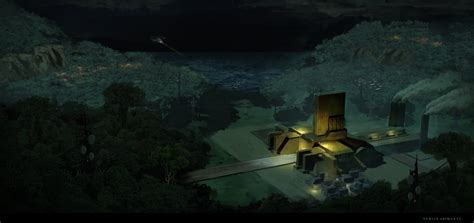 Artstation Dino Crisis Re Design Facility Concept Shot