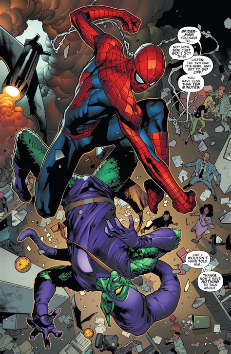 Spider Man And Green Goblin Amazing Spider Man Vol 1 798 Comicnewbies