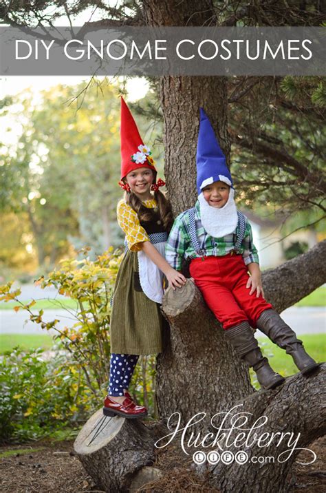 Diy Gnome Halloween Costumes Huckleberry Life