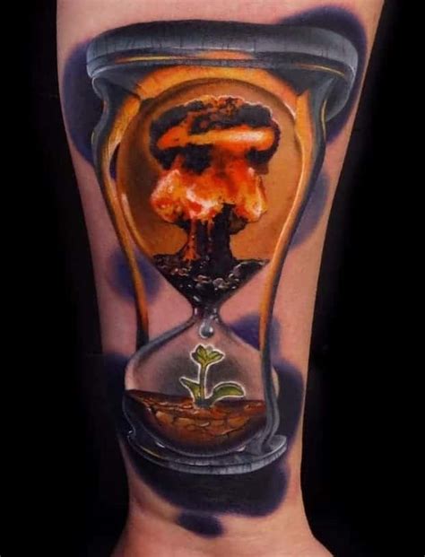 Hourglass Tattoos Meanings Tattoo Designs Ideas