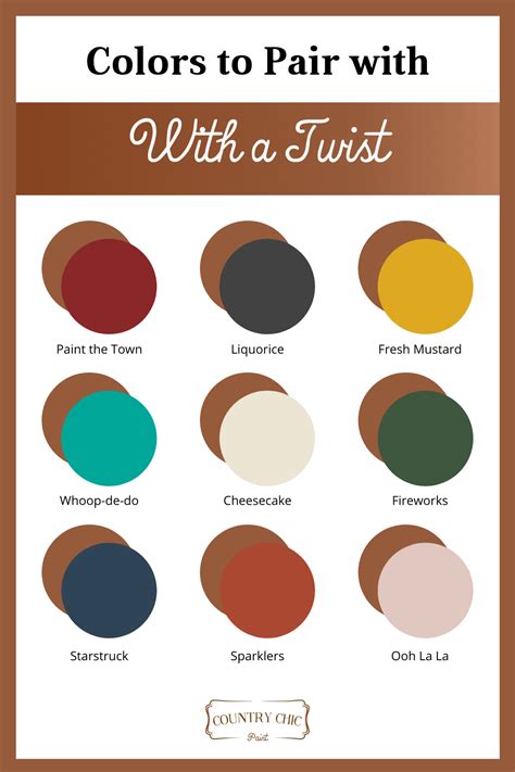 Color Palette Ideas What To Pair With Burnt Orangecognac Brown Fur