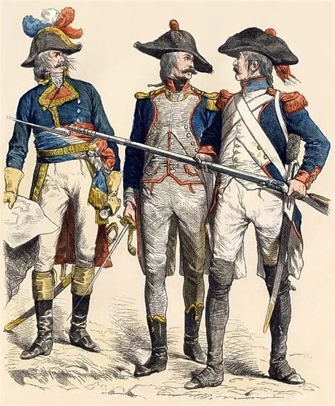 French Military Uniforms 1795 5882144 Framed Prints Wall Art