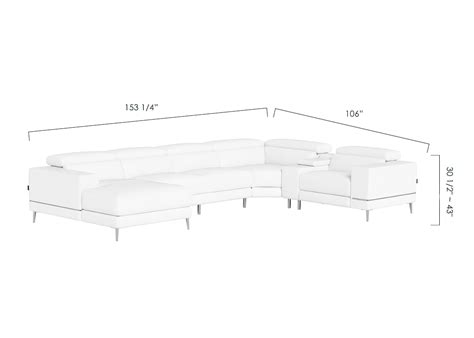 Sofa Dimensions In Meters Baci Living Room