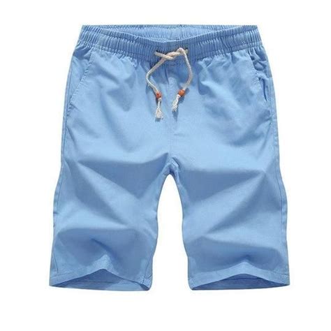 Summer Cotton Shorts Men Fashion Brand Boardshorts Breathable Male