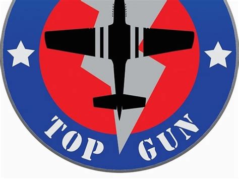 Top Gun Birthday Card Quot Top Gun Logo Quot Greeting Cards By