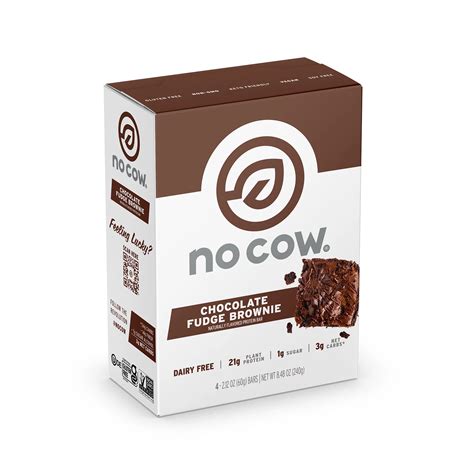 No Cow G Protein Bars Chocolate Fudge Brownie Shop Granola