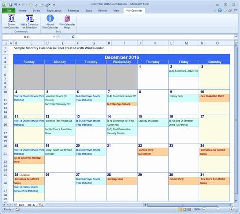 Outlook Calendar Excel Printable Word Calendar