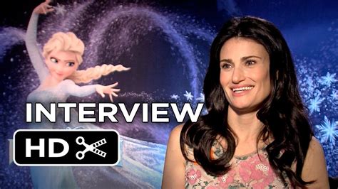 Frozen Interview Idina Menzel 2013 Disney Animated Movie Hd Youtube