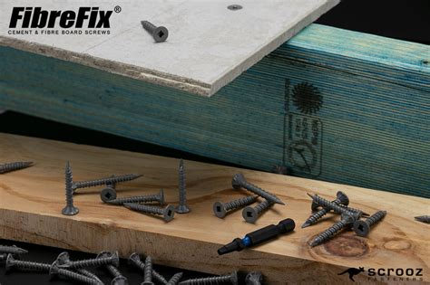 8g X 32mm Fibrefix Cement Board Screws Pack 100