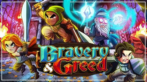 Co Op Roguelite Dungeon Brawling Goodness Bravery And Greed 2