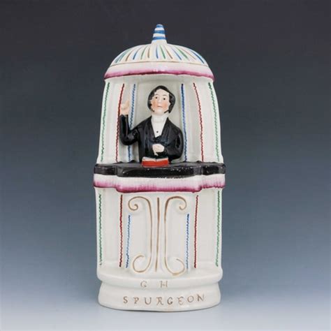 A Staffordshire Figure Of Ch Spurgeon Circa 1860 Modelled
