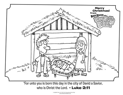 Luke 211 Christmas Coloring Page Whats In The Bible