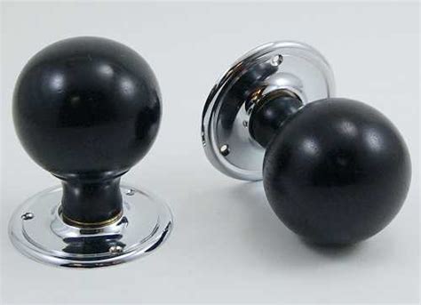 A sphere or spherical object. Orb Large Wooden Door Knobs :: inbrass.co.uk