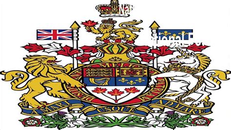 Symbols of the four founding nations of canada featured on the shield: National symbols of Canada - YouTube